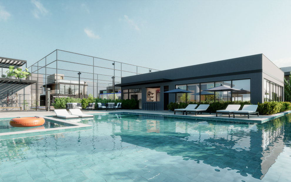 Bio Recreio Residences - Piscinas