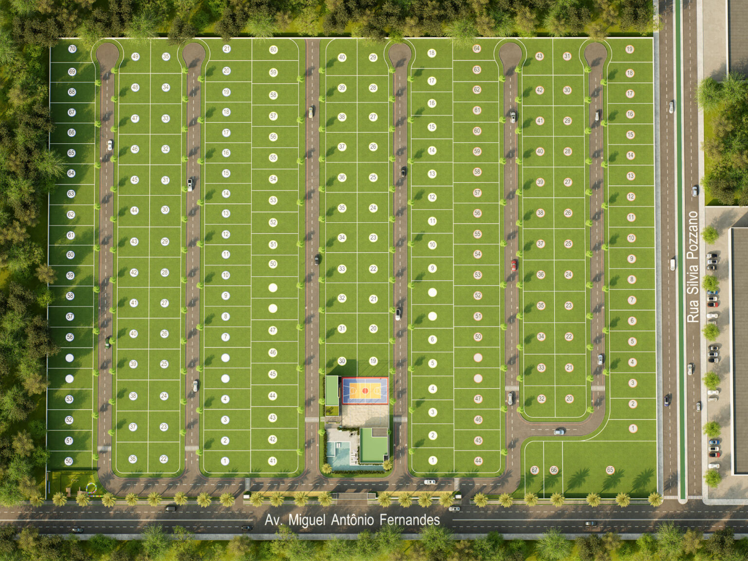 Bio Recreio Residences - Masterplan