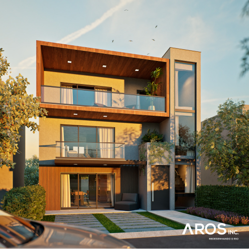 Bio Recreio Residences - Sugestão de fachada