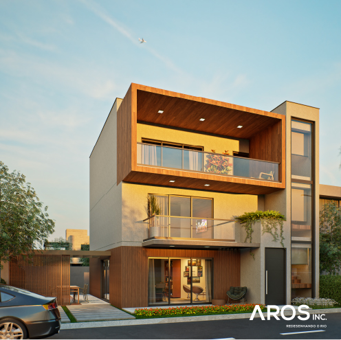 Bio Recreio Residences - Sugestão de fachada