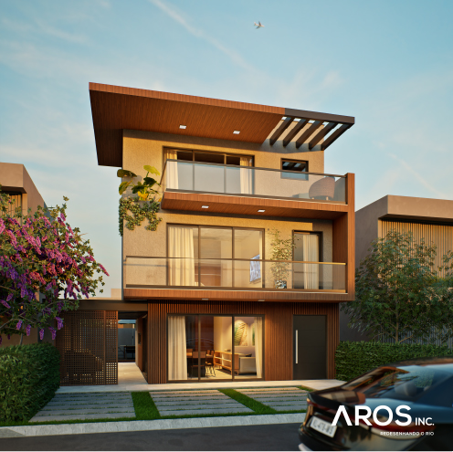 Bio Recreio Residences - Sugestão de fachada