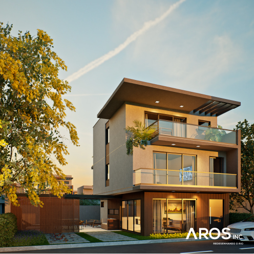 Bio Recreio Residences - Sugestão de fachada