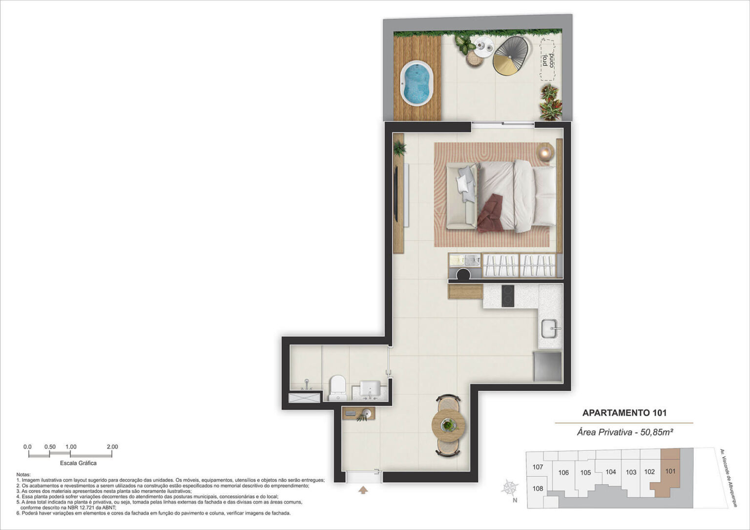 Stay 360 Leblon | AP 101