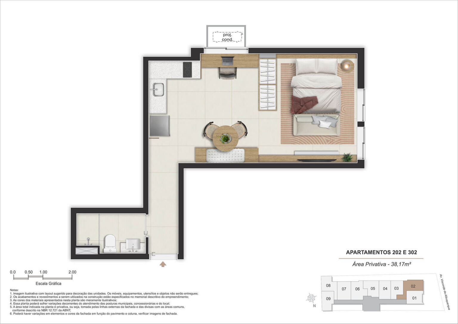 Stay 360 Leblon | AP 202 e 302