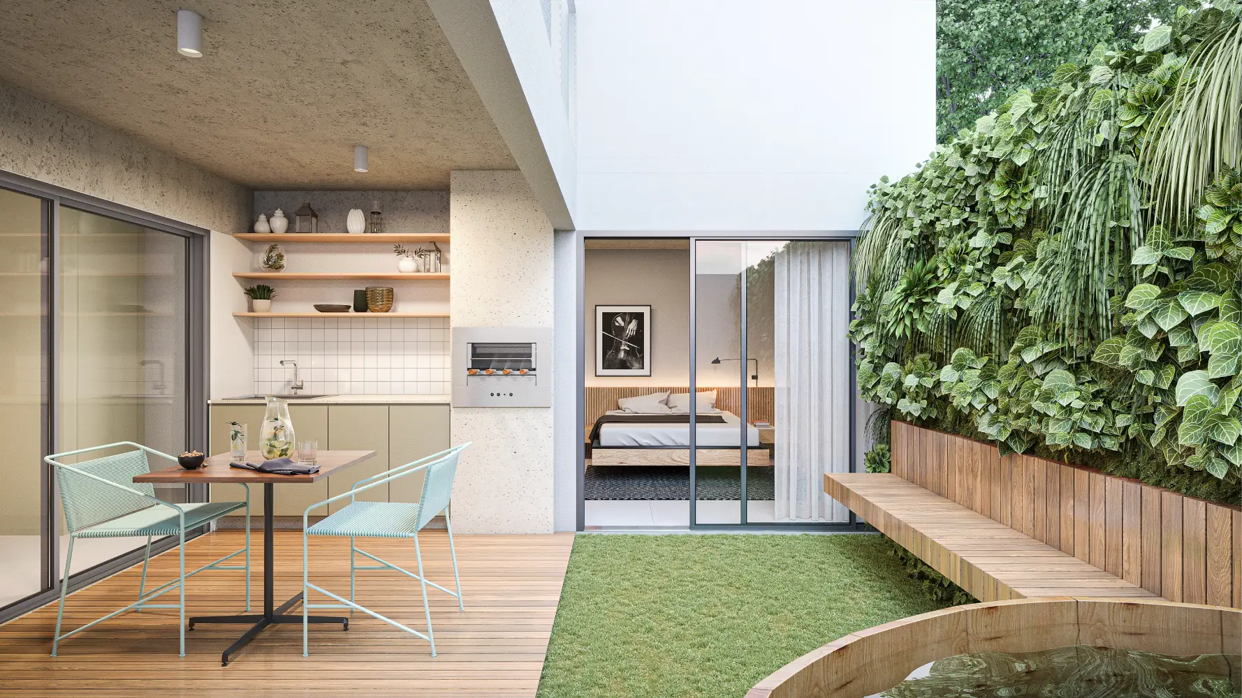 Aros Inc - Harmonia 176 - 09 - Apartamentos - Varanda Garden (101)